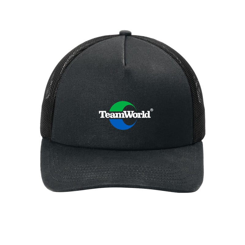 TeamWorld Port Authority Low-Profile Snapback 5-Panel Trucker Cap