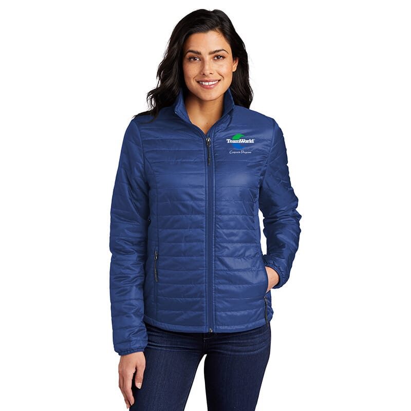 TeamWorld Port Authority Women's Packable Puffy Jacket