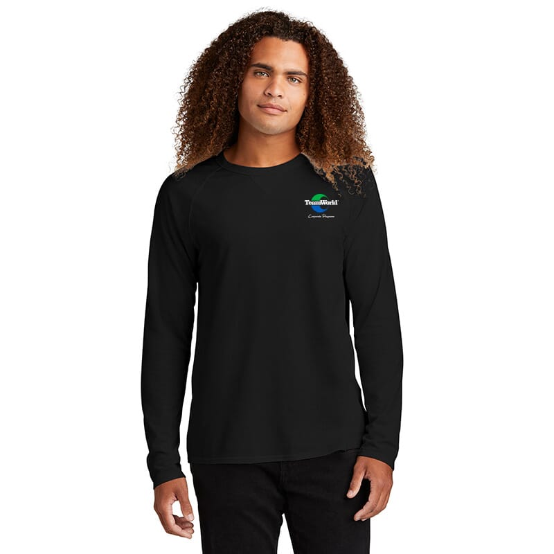 TeamWorld District Featherweight French Terry Long Sleeve Crewneck
