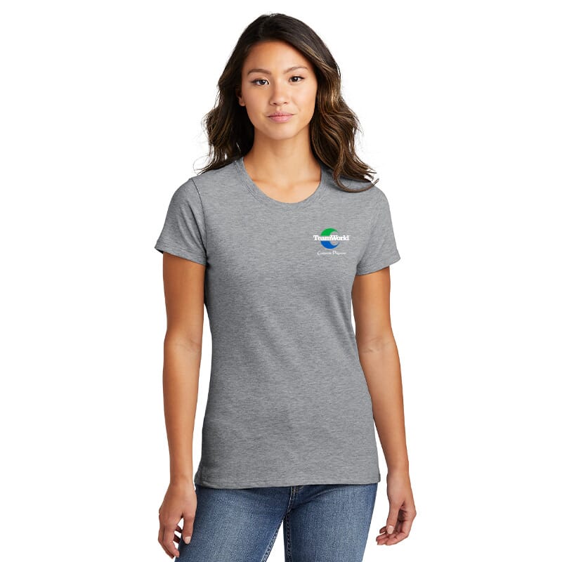 TeamWorld Port &amp; Company Ladies Fan Favorite Tee