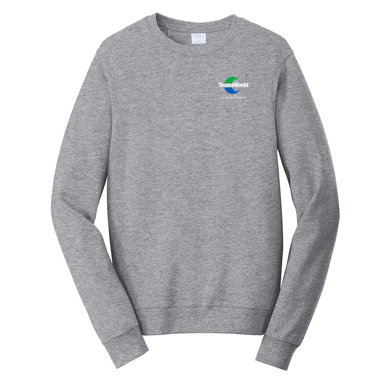 TeamWorld Port &amp; Company Fan Favorite Fleece Crewneck Sweatshirt