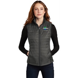 [101106232] TeamWorld Port Authority Women's Packable Puffy Vest