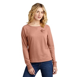 [101106984] TeamWorld District Women’s Featherweight French Terry Long Sleeve Crew Neck