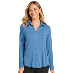[101142820] TeamWorld Port Authority Women’s Luxe Knit Button Tunic