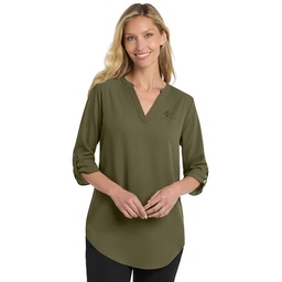 [101184401] TeamWorld Port Authority Women's 3/4-Sleeve Tunic Blouse